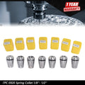 7Pcs Spring Collet Set for CNC Milling Lathe Engraving Machine