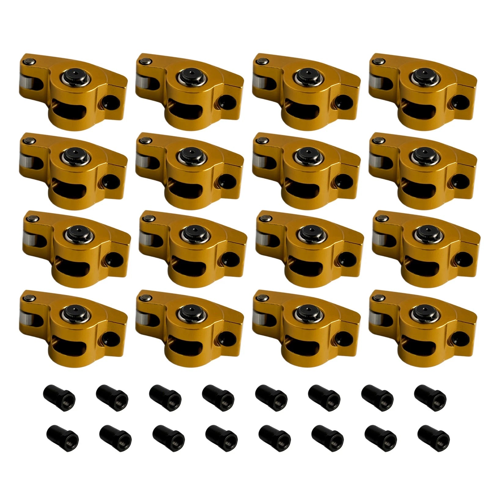 Set of 1.5 Ratio Roller Rocker Arms for Chevy SBC Gen I (1960–1985)
