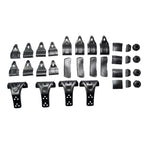 Set of 2 Universal Roof Rack Cross Bars for Most Cars SUVs