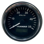 Tachometer Gauge for Yanmar 164100-50100 (12/24V, 5000rpm)