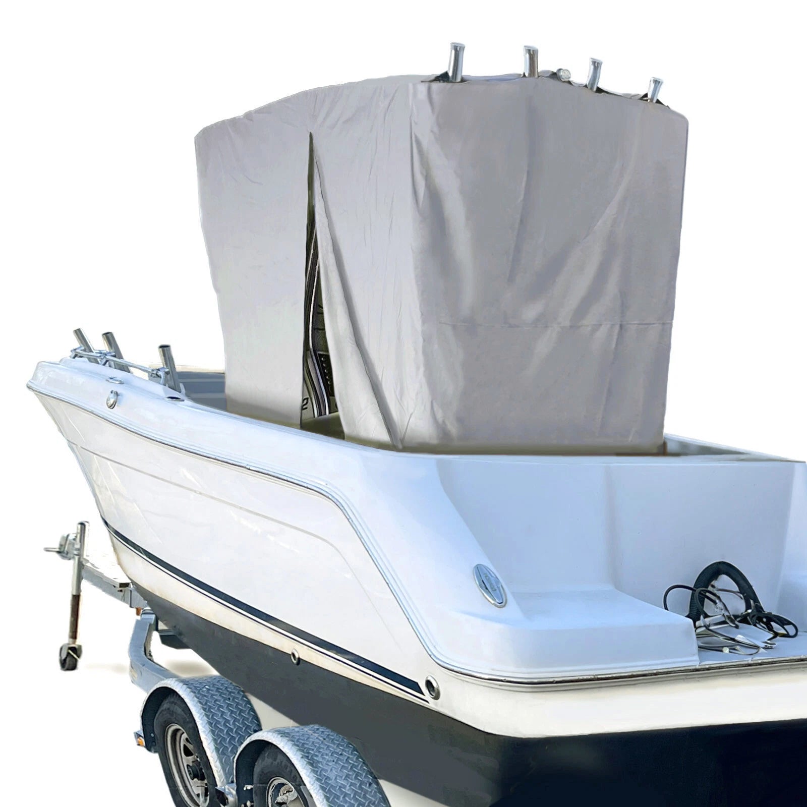 Waterproof T-Top Hard-Top Console Storage Cover for
