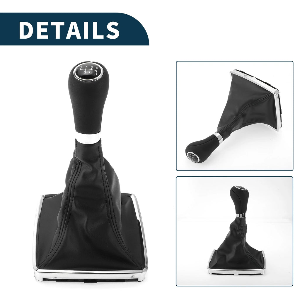 6 Speed Manual Gear Shift Knob with Cover for Mercedes-Benz C-Class (2007–2023)