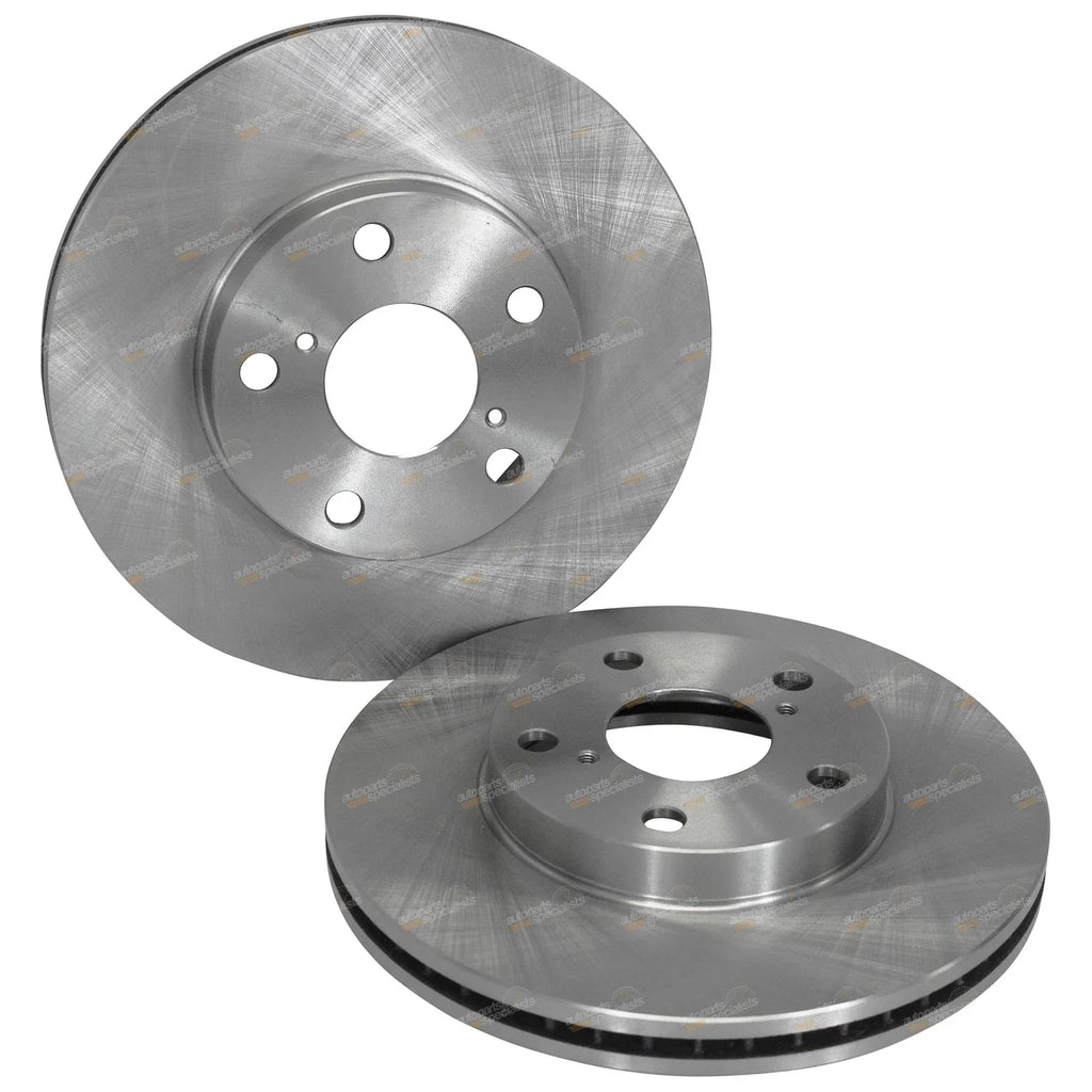 Front Disc Brake Rotors & Pads for Toyota RAV4 (2000–2005)