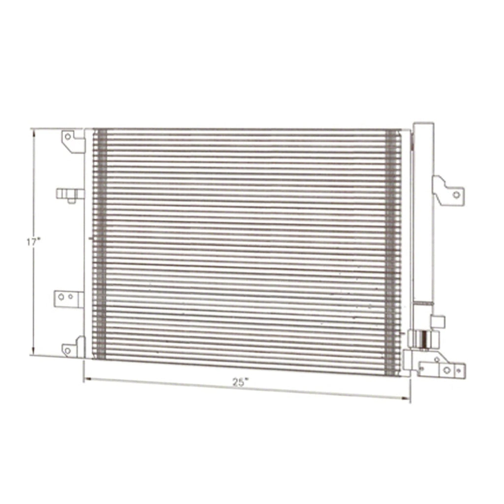 Replacement A/C Condenser Repair Part for Volvo S60 (2005–2009)
