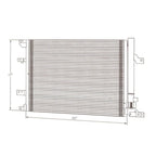 Replacement A/C Condenser Repair Part for Volvo S60 (2005–2009)