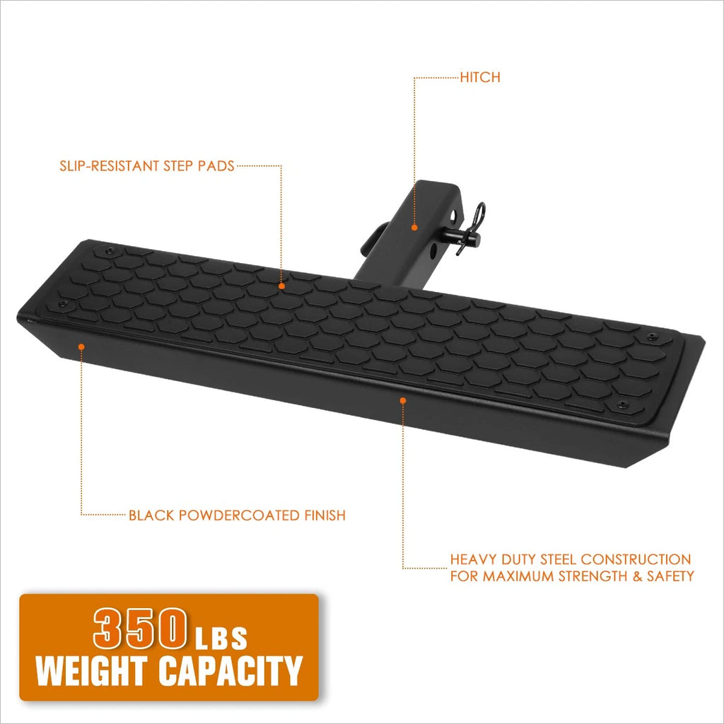 Trailer Towing Hitch Step Bar for Universal Fit (26"W x 5"L)