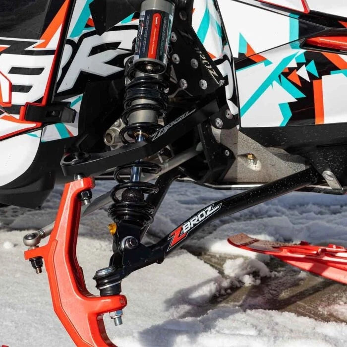 ZBroz 34" Billet Upper / Chromoly Lower A-Arm Kit for Ski-Doo Gen 4 / 5