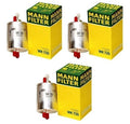 Set of 3 OEM Mann WK720 Fuel Filters for MB W203 C215 S210 A208 W463 R129 R170