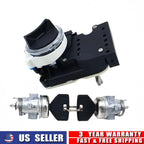 Ignition Switch Door Lock Kit w/ Keys for Dodge Ram 1500 2500 (1997–2001)
