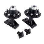 8x6.5 Lug Bolt On Wheels for Shipping Container Hub & Spindle Kit 8000LB