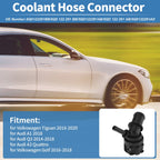Engine Coolant Hose Connector for Volkswagen Tiguan (2016–2020) 5Q0122291BB