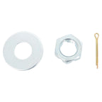 Set of 2 Trailer Hub Kits with Square Spindles for 8-Lug Trailers