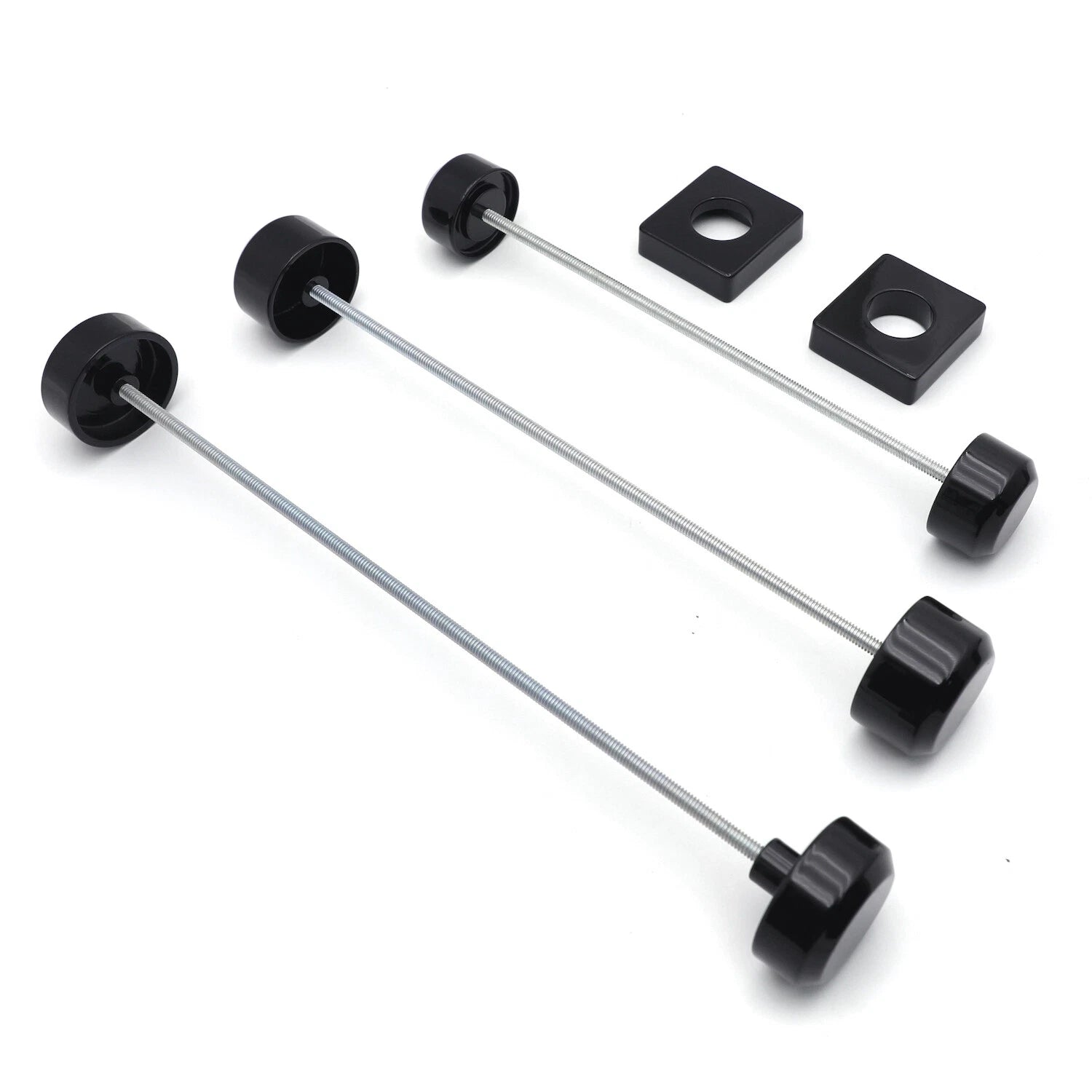 Black Aluminum Fork Axle Caps for Suzuki GSXR 600 750 1000 (1996–2005)