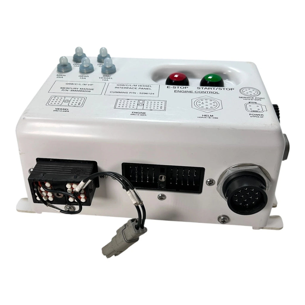 Marine Vessel Interface Panel for Cummins QSB/C/L/M (5296124, 8M0069208)