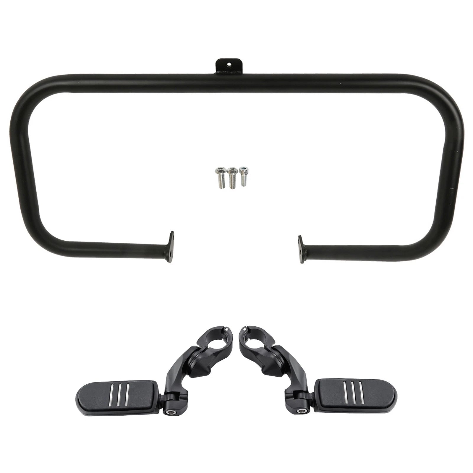 Engine Guard Highway Crash Bar & Footpegs for Harley Touring (1997–2008)