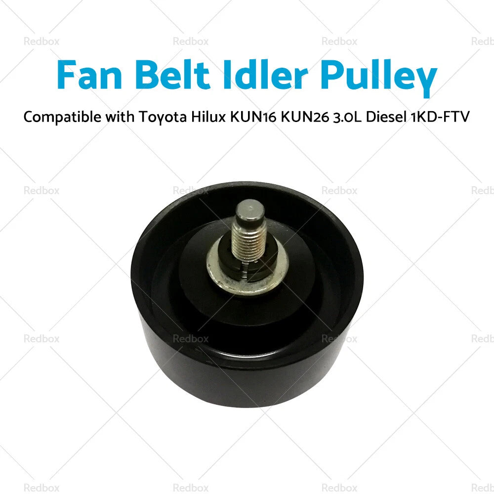 Idler Pulley for Toyota Hilux KUN16 KUN26 (2005–2015) 1KD-FTV