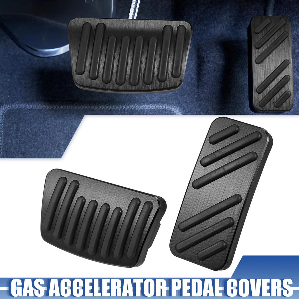 Set of 2 Aluminium Alloy Gas Brake Pedal Pad Covers for Hyundai Elantra (2021–2022)