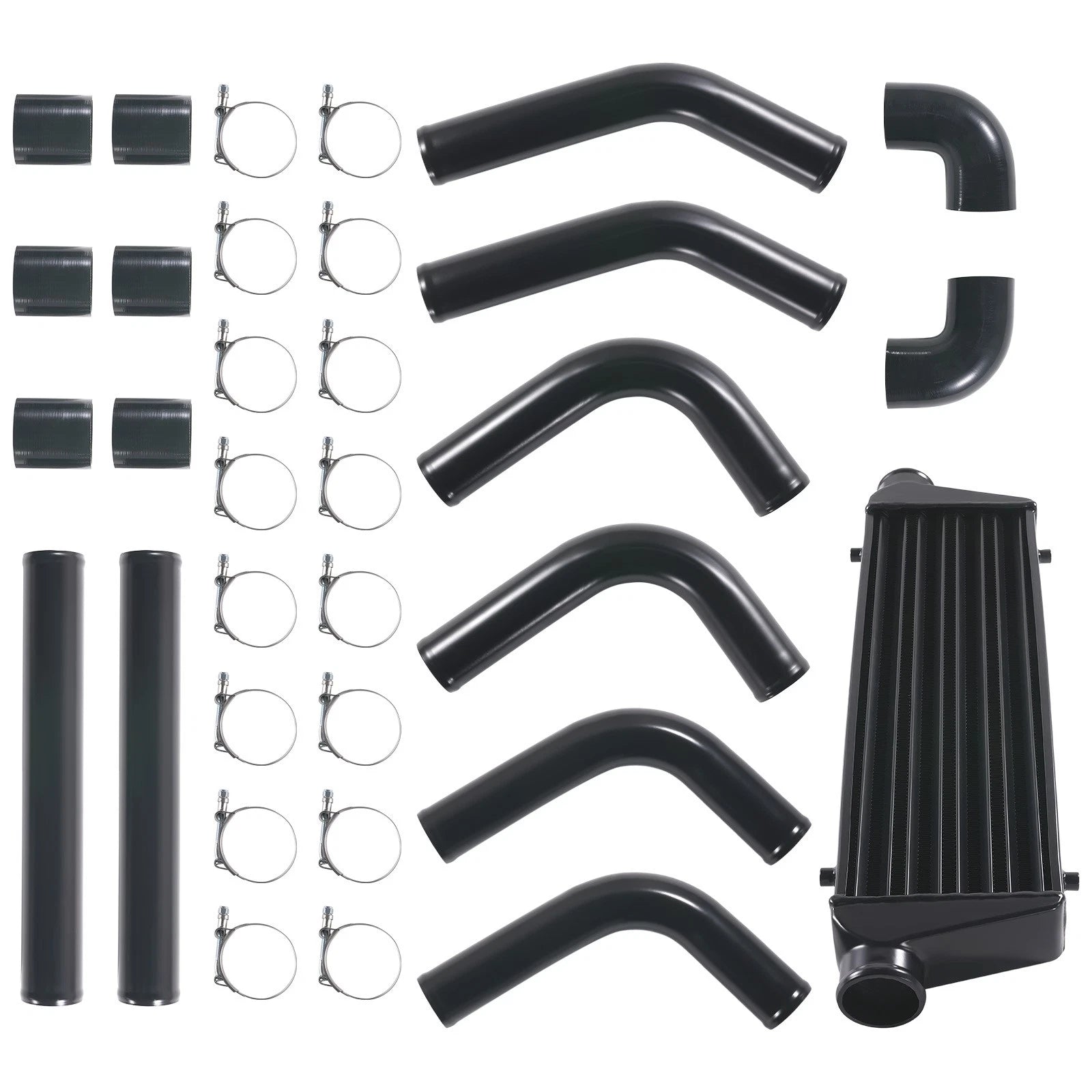 2.5" Intercooler Kit for Mini Cooper 1.6L Turbo (2008–2012) Black