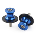 Swingarm Sols Sliders for Yamaha MT-09 (2013–2022) Blue 6MM