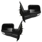 Pair Side Mirrors for Ford Explorer (2011–2015) Heated, Puddle, Signal Light, 7 PIN