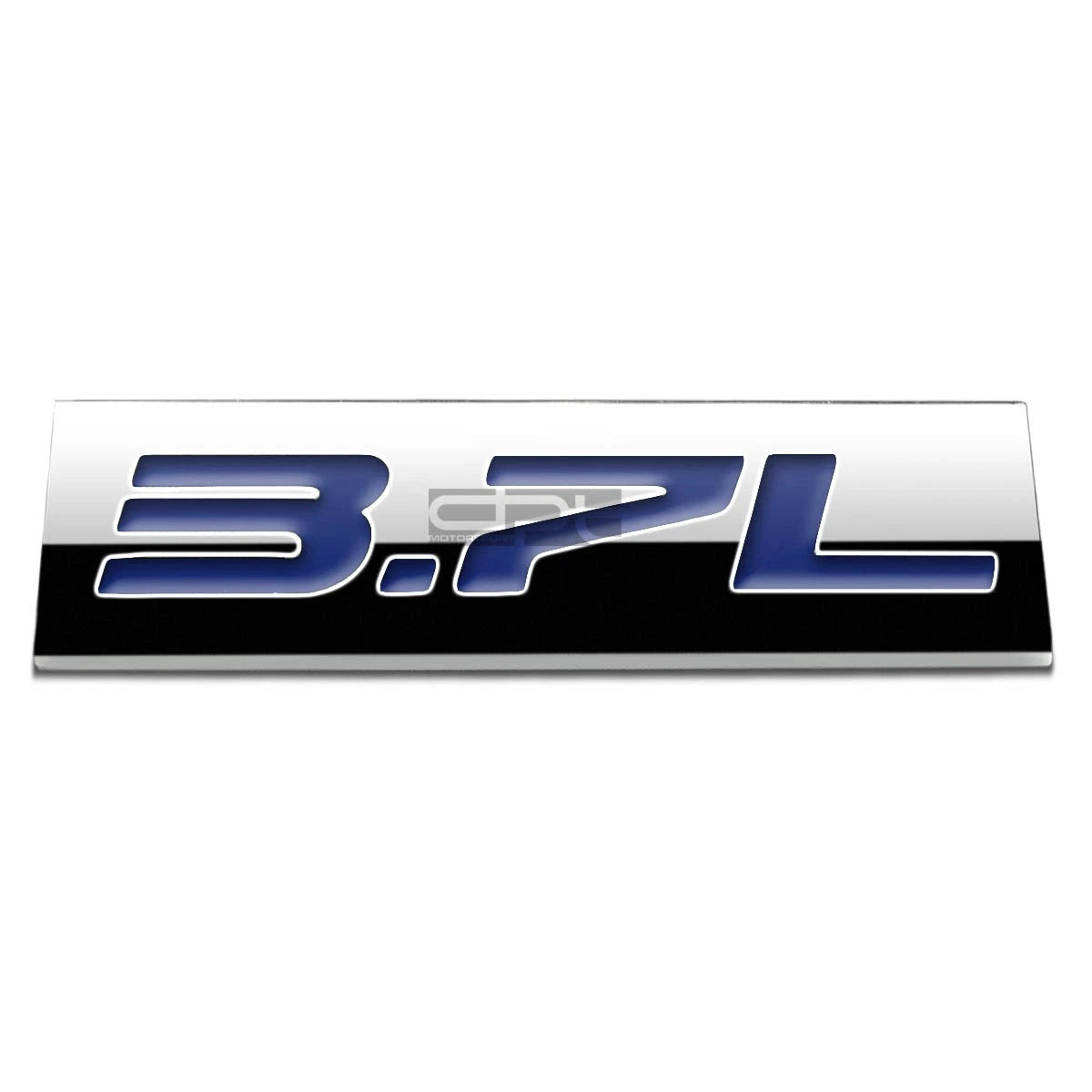 Polished Chrome Emblem Badge for 3.7L Engine