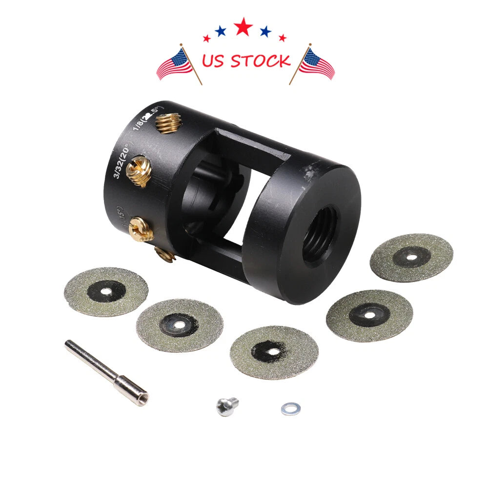 Tungsten Grinder Sharpener Tool Head for TIG Welding (Multi-Angle)