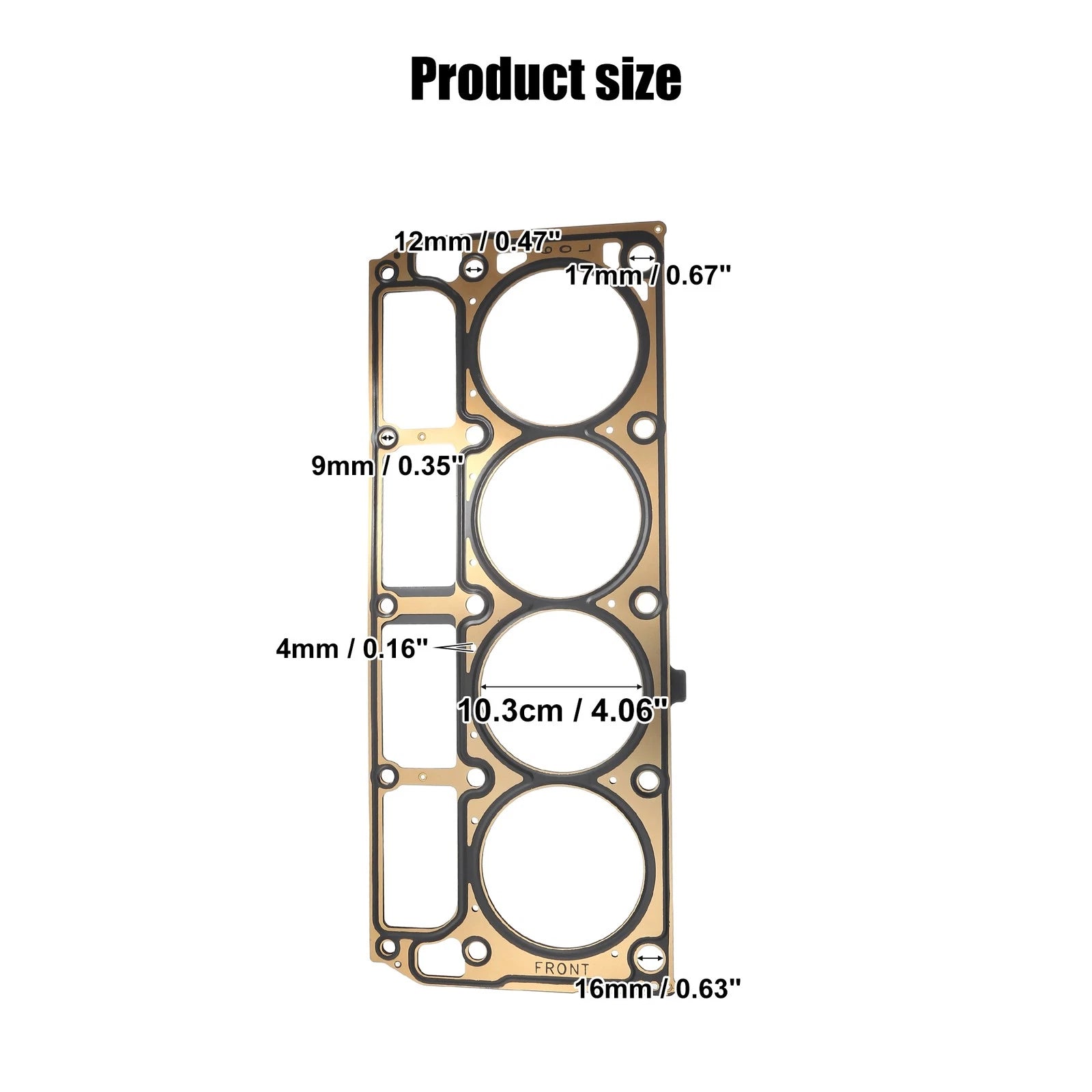 Cylinder Head Gasket No. 12589227 for Cadillac Escalade, Chevrolet 