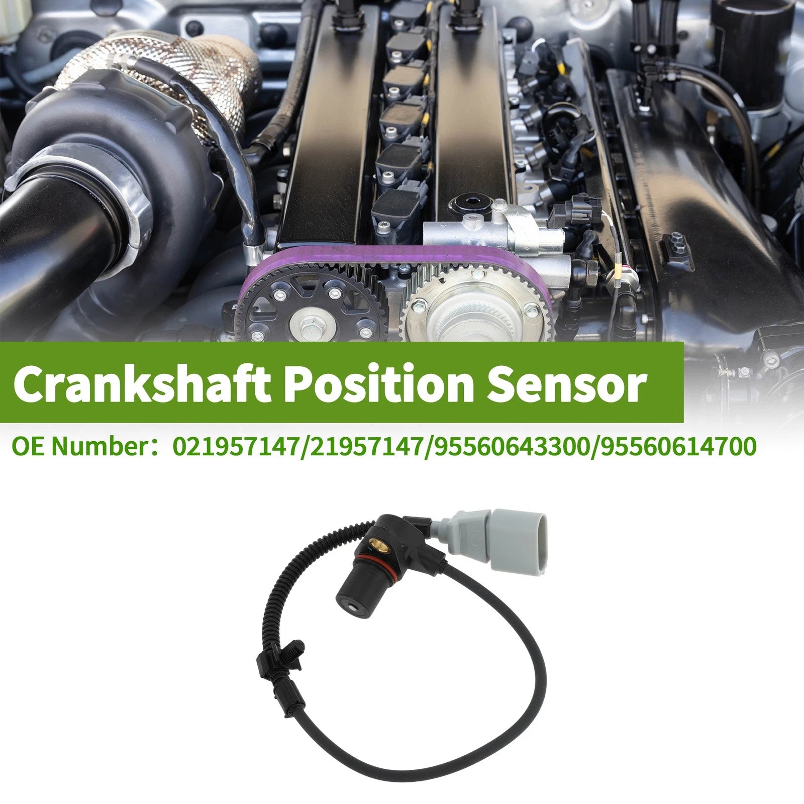 Crankshaft Position Sensor for Audi Q7 3.6 (2007–2010) No. 021957147