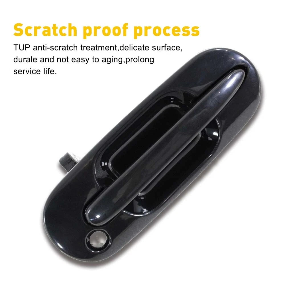 Exterior Door Handle for Honda CR-V (1997–2001) Black