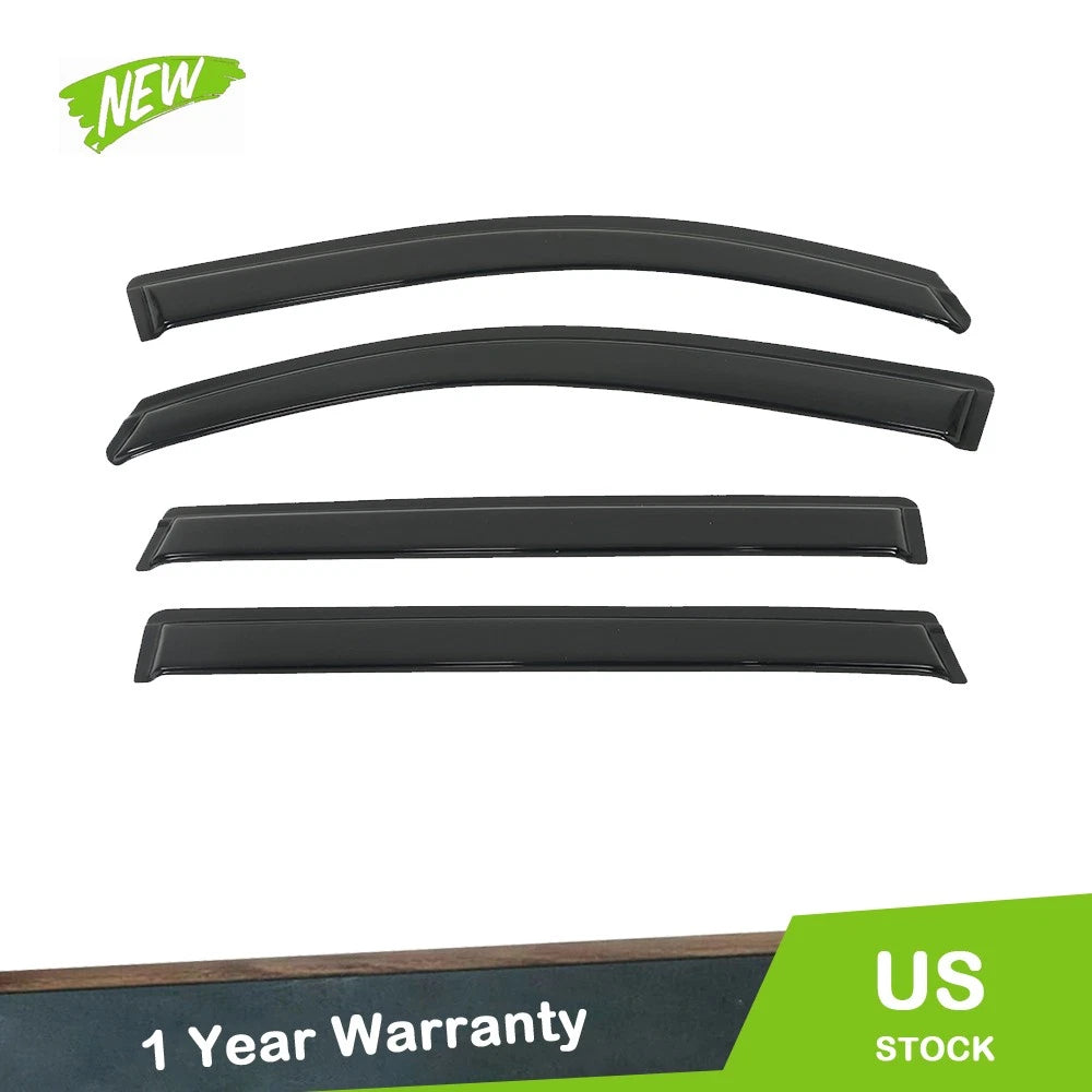 Set of 4 Window Vent Rain Visors for Honda Pilot (2016–2022)