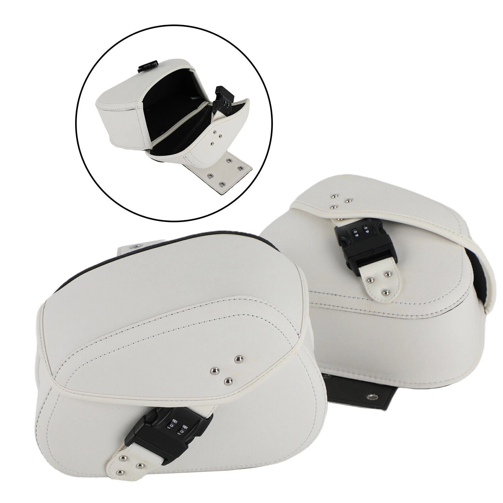 Pair Waterproof Saddle Bags for Motorcycle (T9)