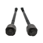 Inner Outer Tie Rod End Set + Steering Boots for Chevrolet Silverado GMC Sierra (2007–2018)