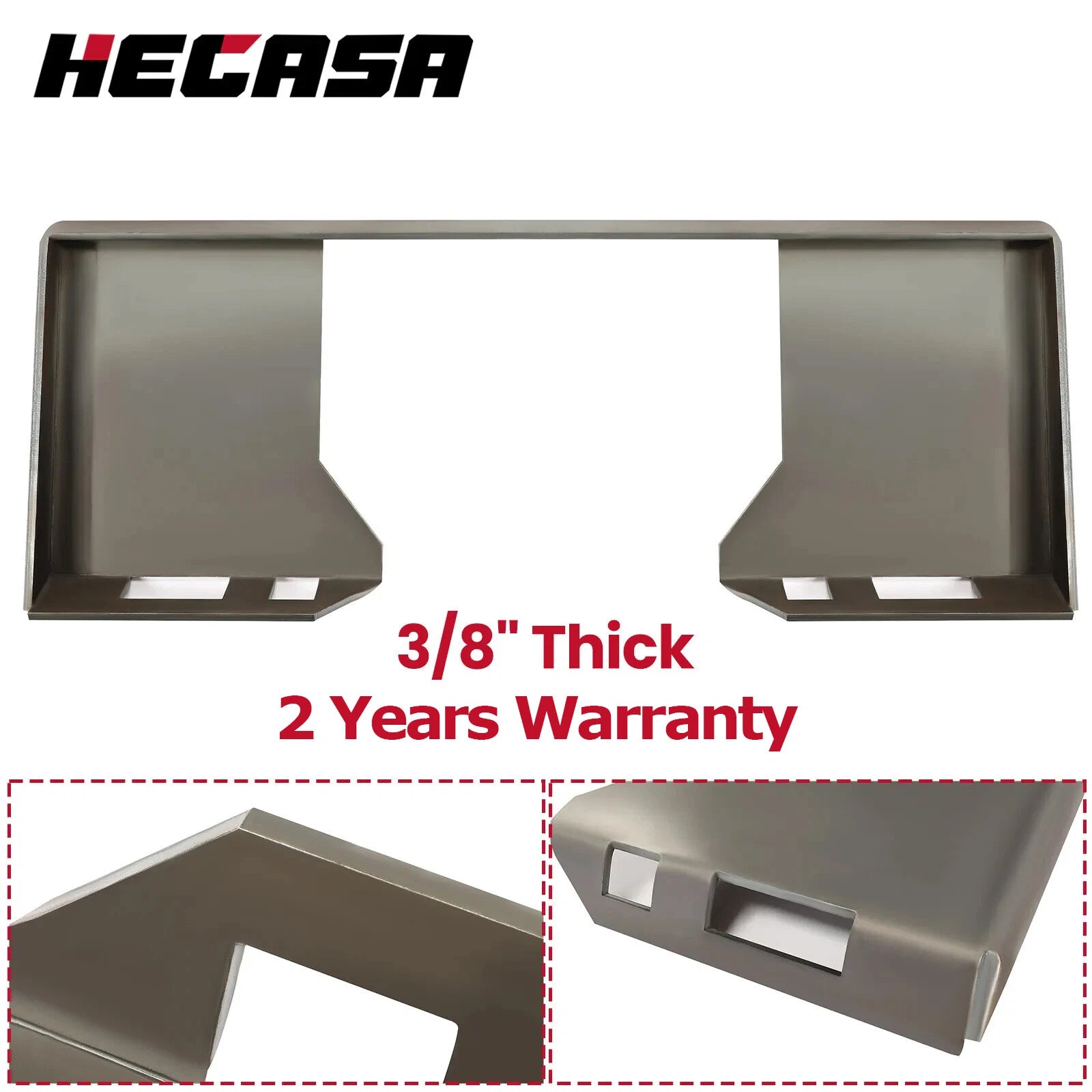 Quick Tach Mount Plate for Bobcat Skid Steer (HD)