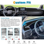 DashMat Black Dashboard Mat Non-Slip Cover for Honda HRV (2023-2026)