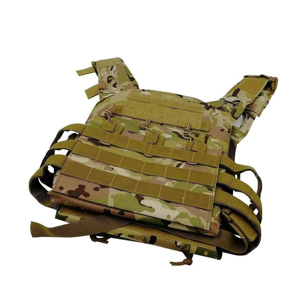 Tactical Vest JPC Molle Combat Plate Carrier for Military Airsoft (CP Camo)