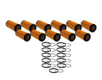 Set of 11 Engine Oil Filters for Audi Porsche Volkswagen V6