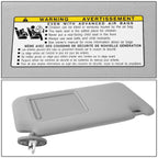 Right Passenger Side Sun Visor for Toyota Venza (2009–2016) OE Style Grey