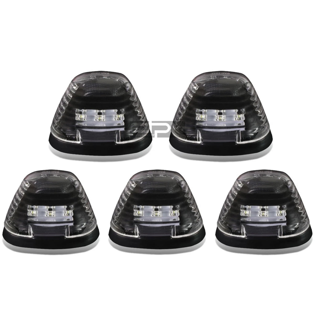 5Pcs LED Cab Roof Running Light Set for Ford Super Duty (1999–2016)