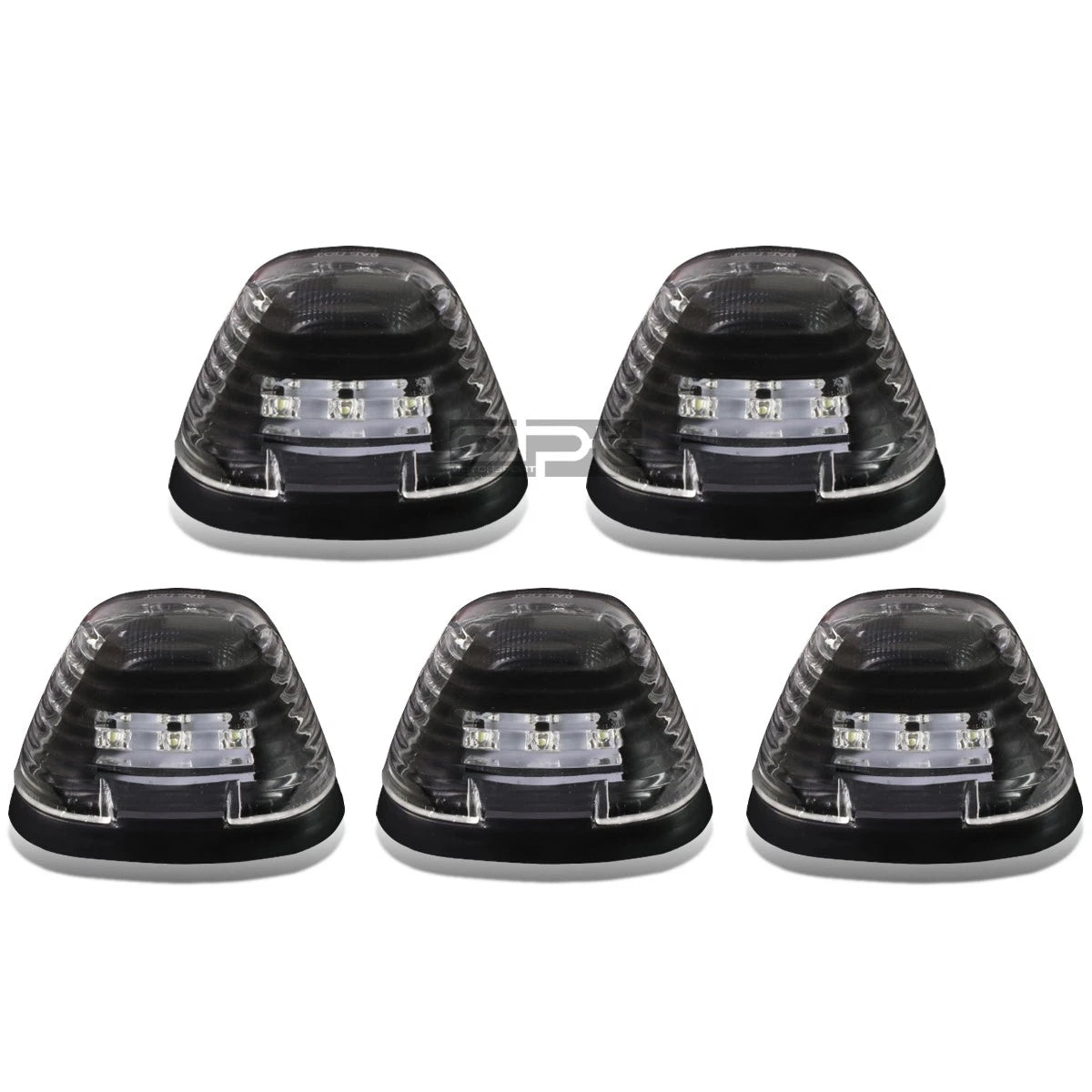 5Pcs LED Cab Roof Running Light Set for Ford Super Duty (1999–2016)