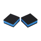 Set of 4 Rubber Shock Pads for Air Compressors and Appliances (4"x4")