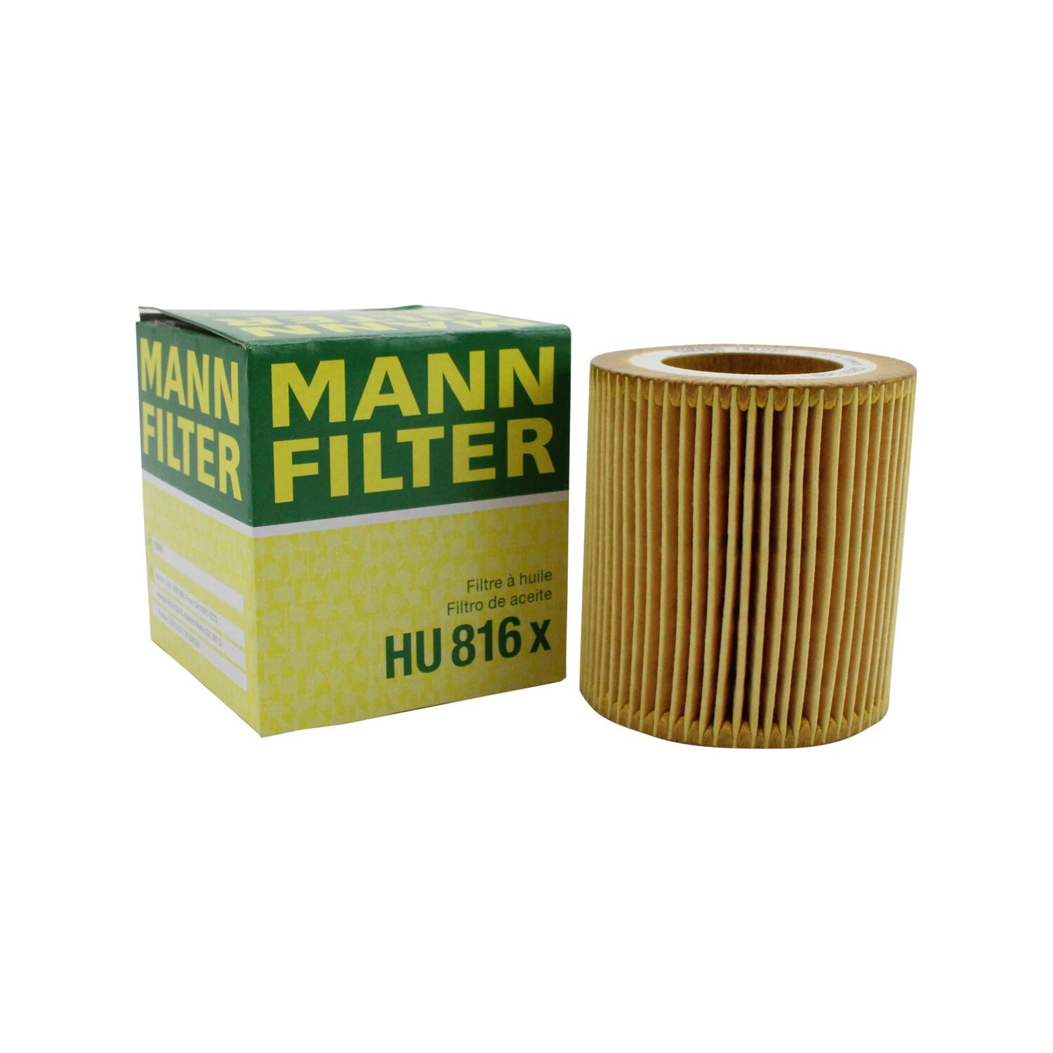 Oil Filter for BMW E60 E61 E84 E85 E90 E91 E92 E93 X5 (2001–2013) HU816X