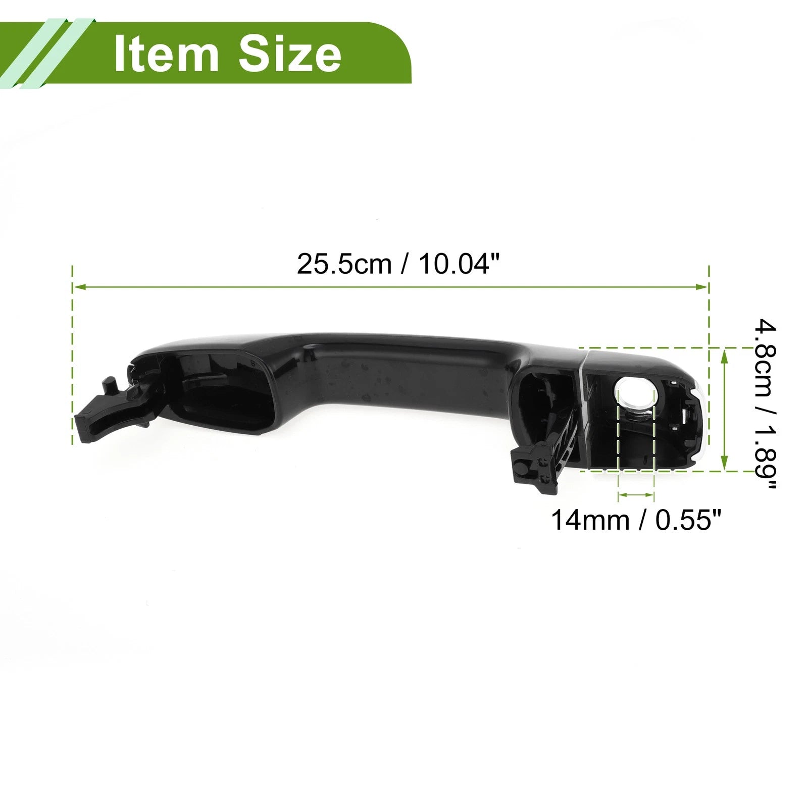 Exterior Door Handle for Lexus GX460 4Runner (2010–2023) Silver Tone Front Left