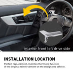 Front Left Matte Door Handle for Mercedes-Benz C250 C280 C300 C350 C400 C63 (2012–2015)