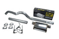 2.5" Single Exit Exhaust Kit for Jeep Wrangler JK (2007–2018)