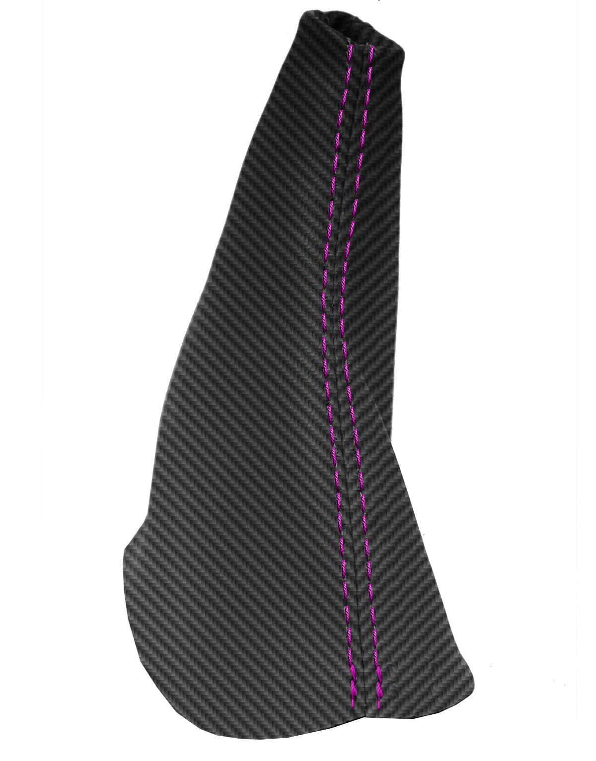 Manual Shift Boot Cover for Dodge Ram 2500 3500 (2003–2012) Carbon Fiber Purple Stitch