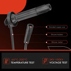 Set of 4 Spark Plug Wire Set for Subaru Baja Forester Impreza Outback Legacy