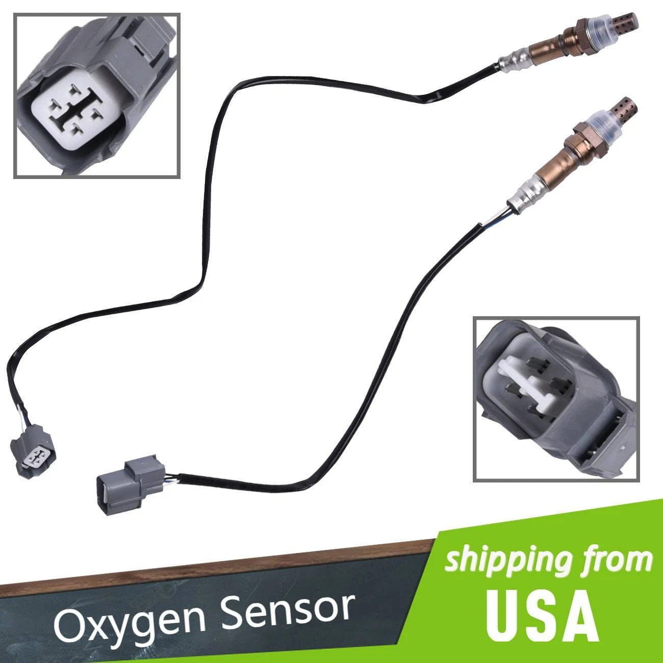 2X Oxygen O2 Sensors for Honda Civic (2001–2005) 1.7L