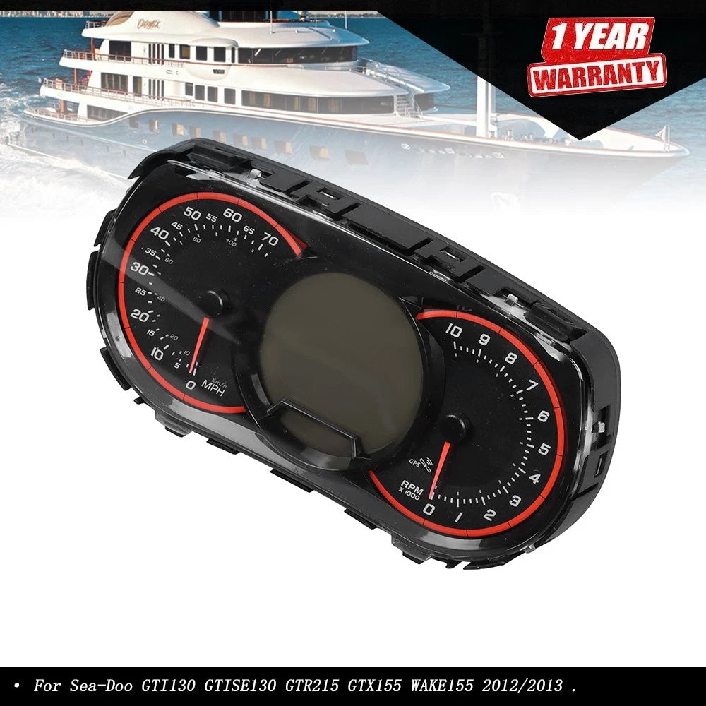 LCD Gauge Cluster for Sea-Doo GTX S 155 GTR 215 (2012–2013)