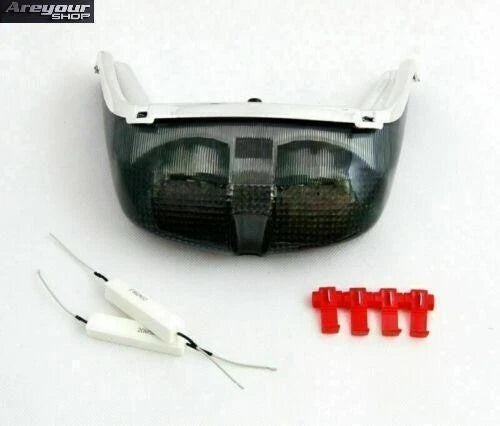 Smoke LED Taillight + Turn Signals for Yamaha YZF R6 (1998–2000)