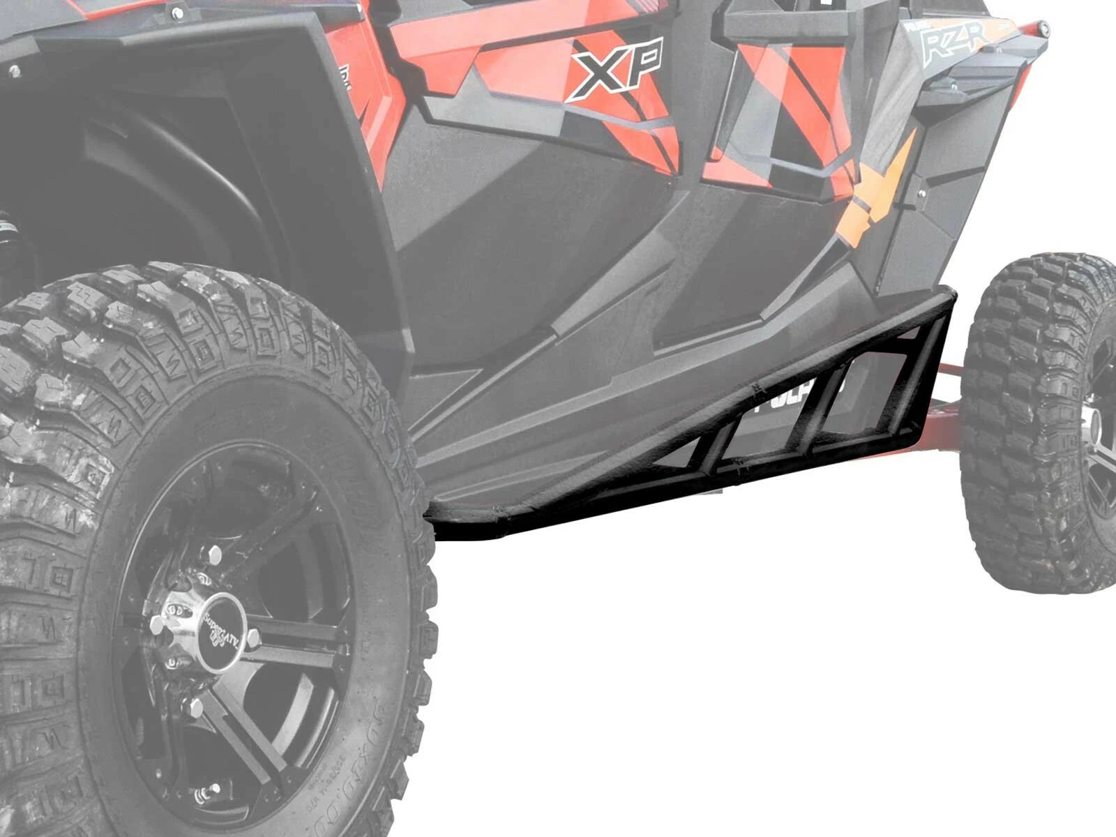 SuperATV Rock Slider Nerf Bars for Polaris RZR XP 4 1000 (2014–2023)
